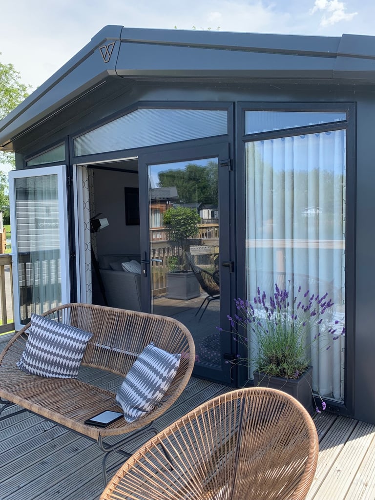 Victory Lakewood Lodge 2022 sited at Brickyard Lakes Country Park in North Yorkshire