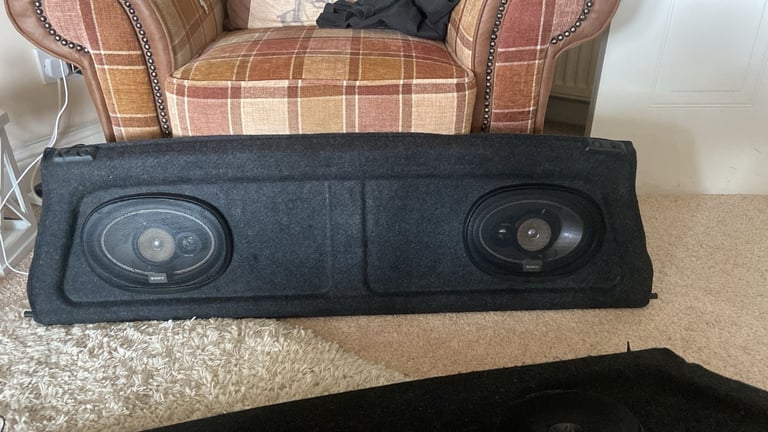 image for Sony parcel shelf speakers for Fiat Cinquecento