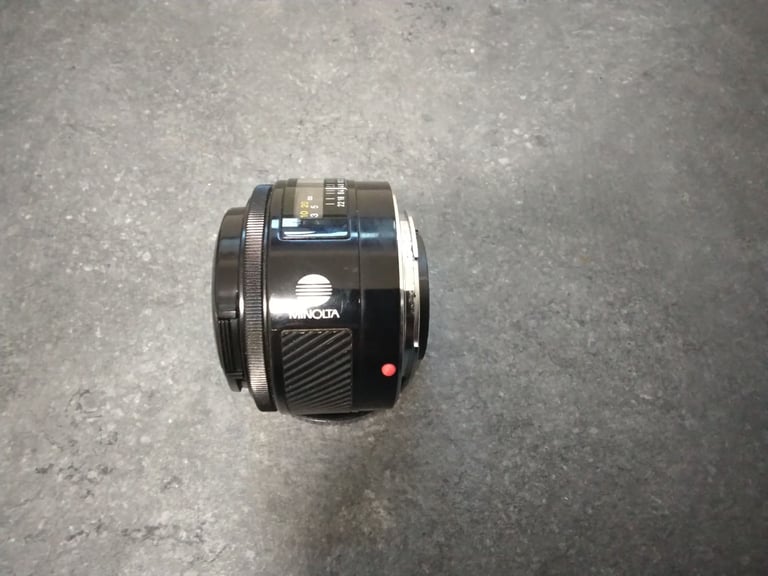 Minolta 50mm f1.7 prime lens