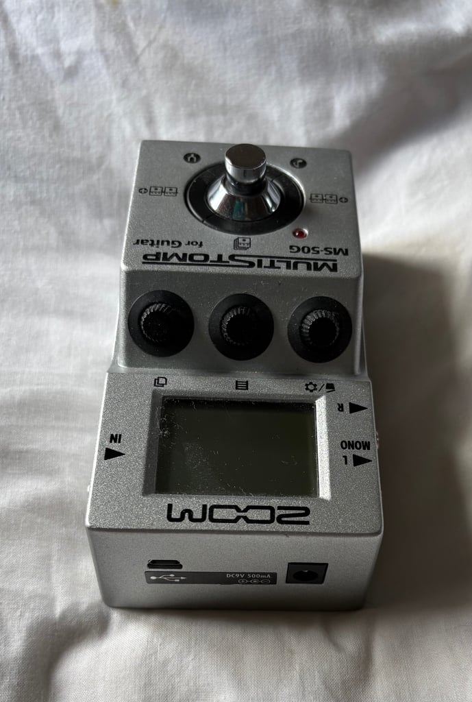 Zoom MS50G guitar multi effects pedal