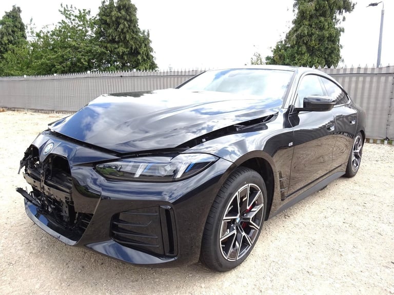 2025 74 REG BMW I4 EDRIVE40 M SPORT ELECTRIC AUTO DAMAGED REPAIRABLE SALVAGE