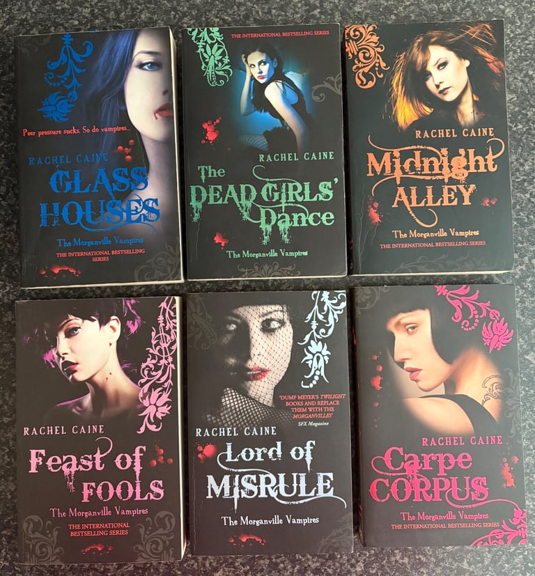 Morganville Vampire Series Books 1-6 (used)