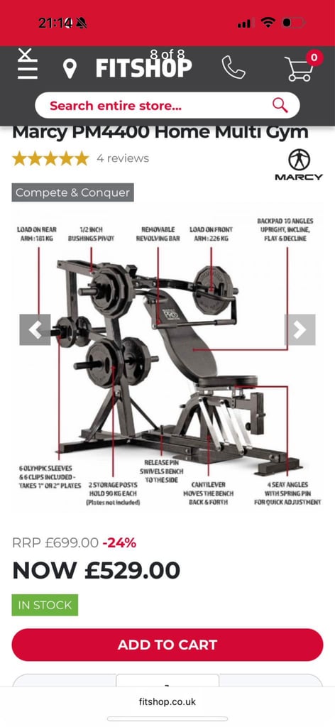 Marcy-multi-gym Gumtree - Main Image