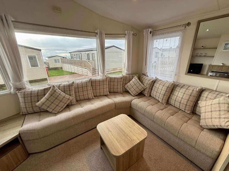 Two bed static caravan for sale at Seaview Gorran Haven Holiday Park, Cornwall - by the sea PL26 6LL