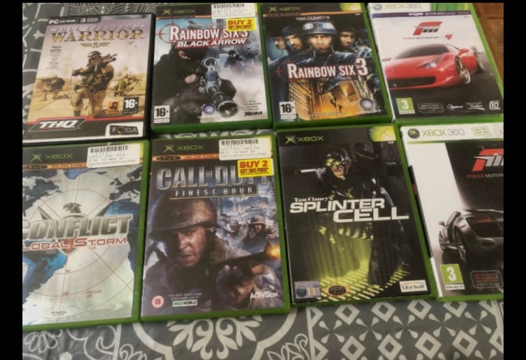 Xbox 360 with games, controller etc