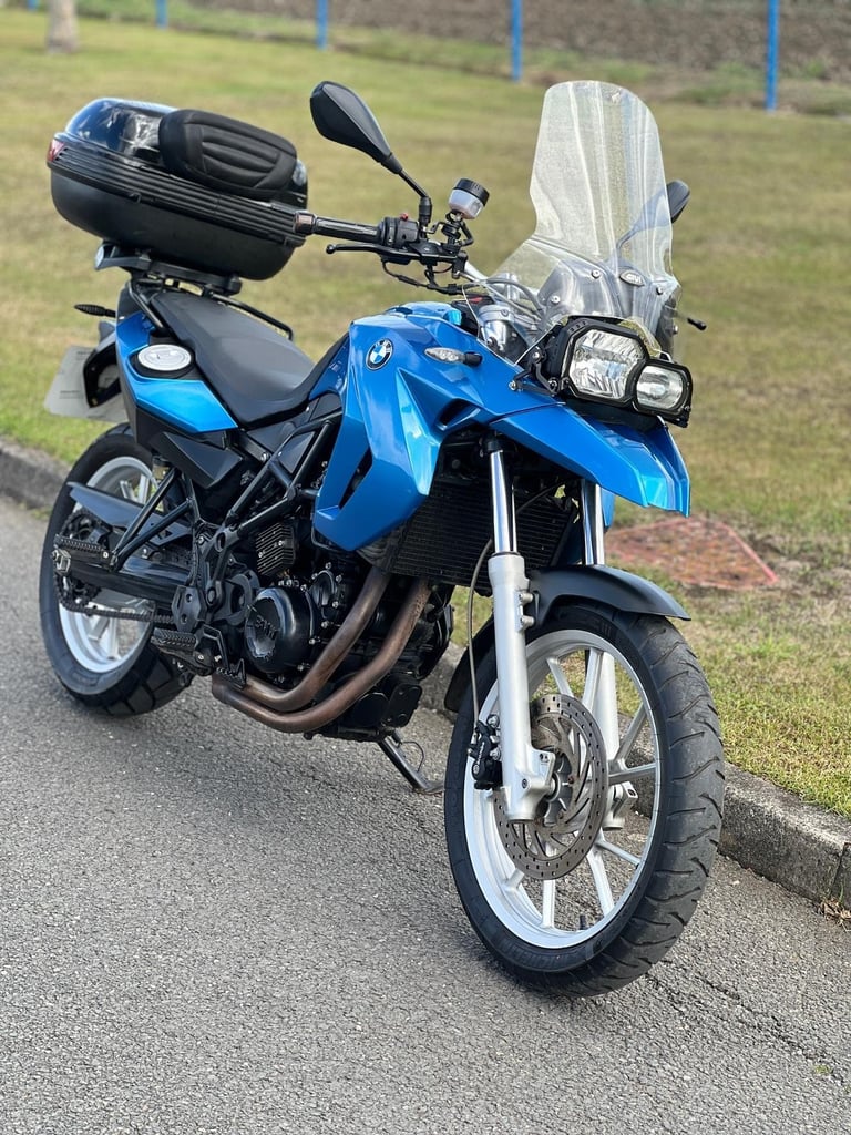 2009 BMW F650GS Lowered Seat Height F800GS Top case HPI & MOT FAST DELIVERY