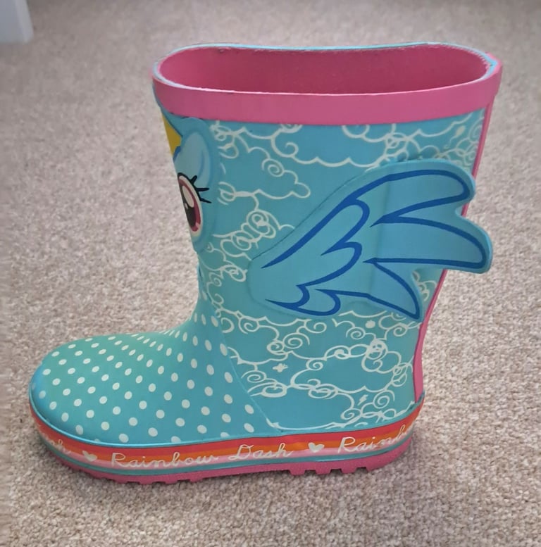 Girls my little pony welly boots, wellies