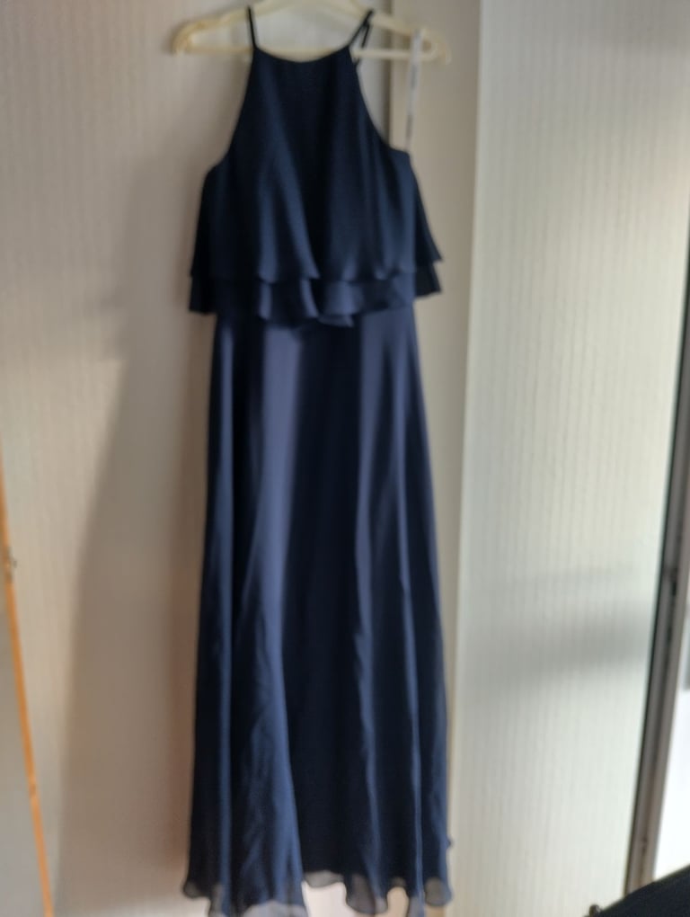 image for Navy blue prom dress size 8