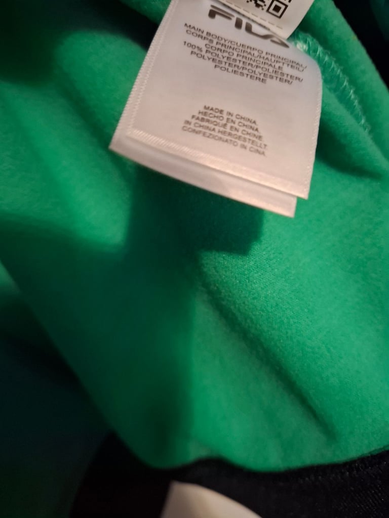 Mens Large Fila Nigeria Track Jacket