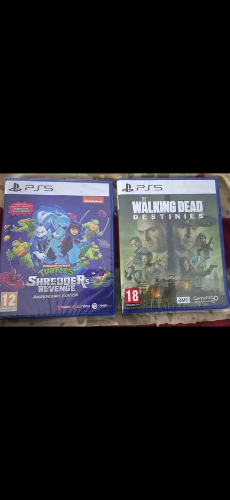 image for 2 BRAND NEW SEALED PLAYSTATION 5 GAMES