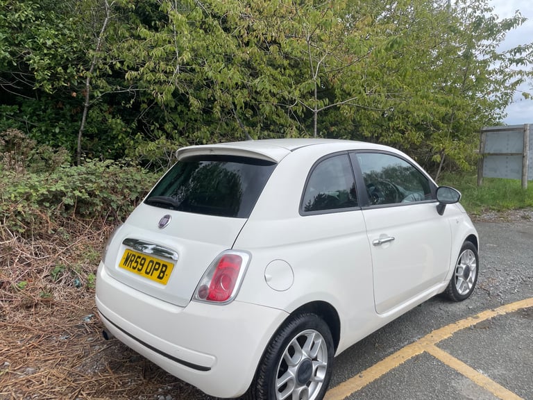 FIAT 500 1.3 M/JET SPORT 59 REG WHITE 3 DOOR MOT APRIL 17TH 2026 TAX £20 LOW INSURANCE 60+MPG