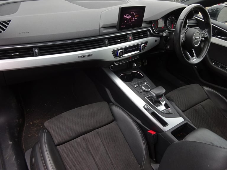 2019 69 REG AUDI A5 S LINE 40 TDI QUATTRO DIESEL AUTO DAMAGED REPAIRABLE SALVAGE