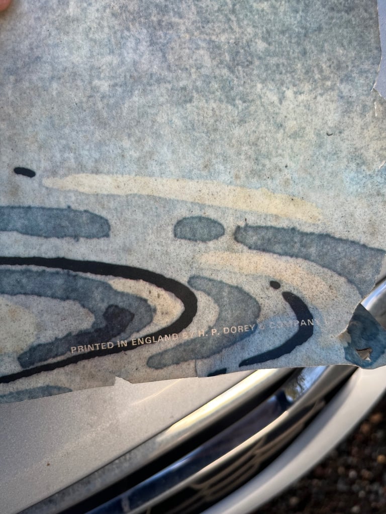 Vintage 1970’s Rupert a4 poster