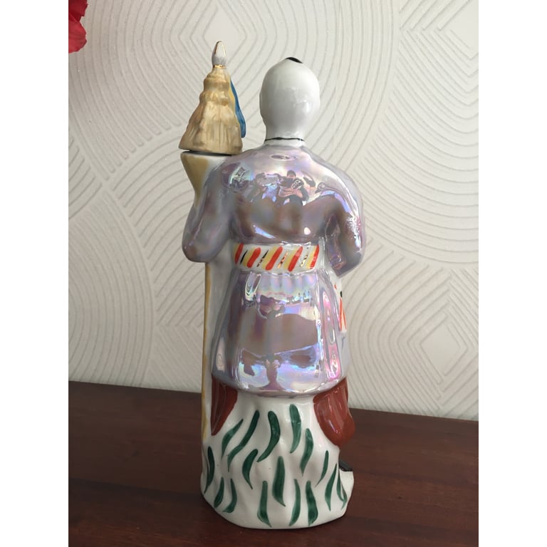 Hand Painted Ukrainian Cossack Souvenir Ornament Collectable Bottle 