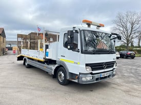 Mercedes-Benz ATEGO 816 BEAVER TAIL WITH WINCH SUPER LOW KMS