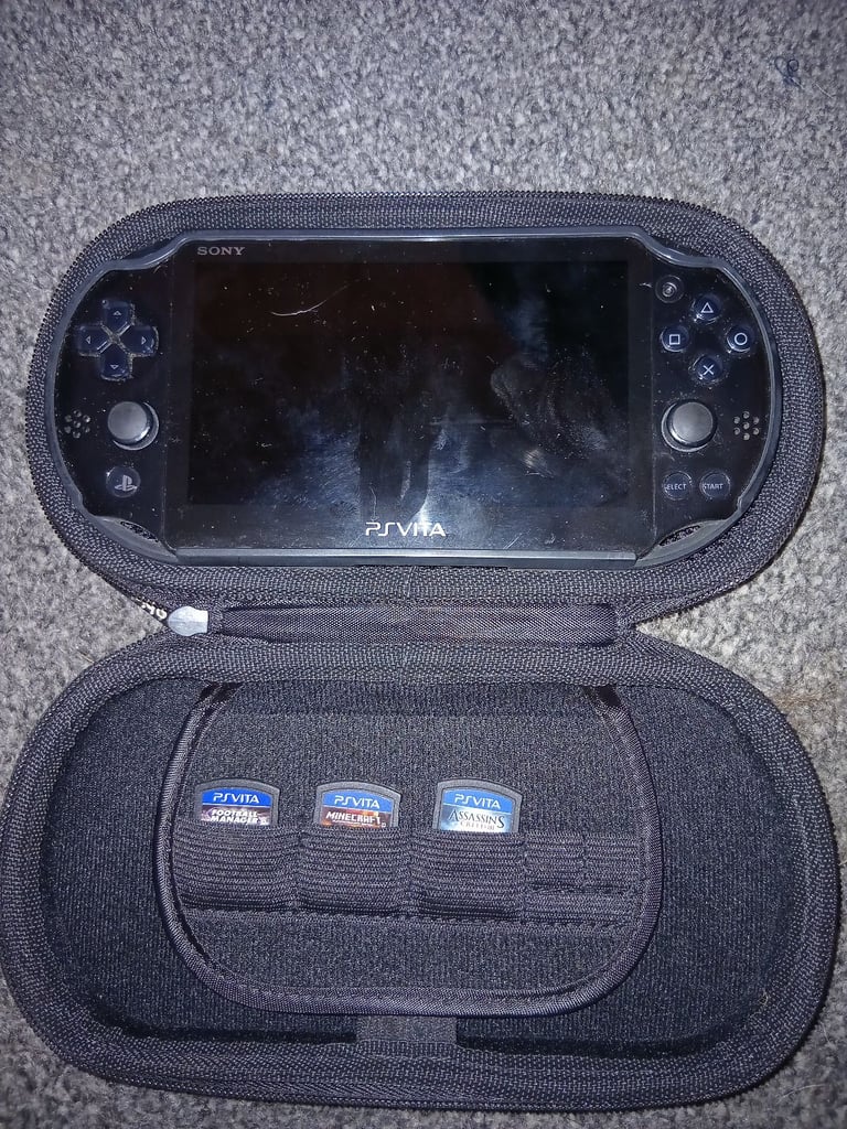 image for PS Vita - with case and 3 games. 