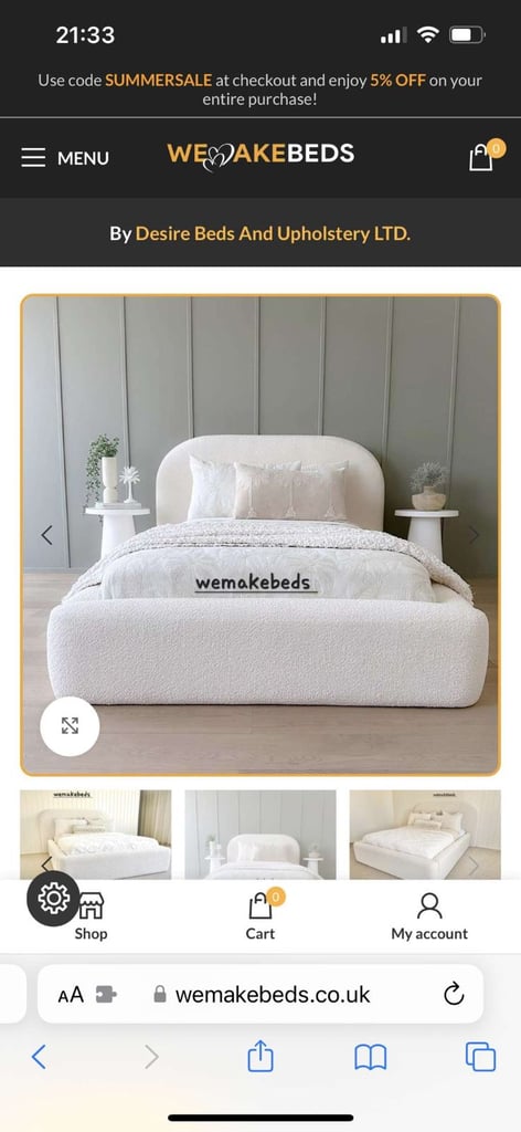 BRAND NEW PREMIUM DOUBLE BED RRP 549