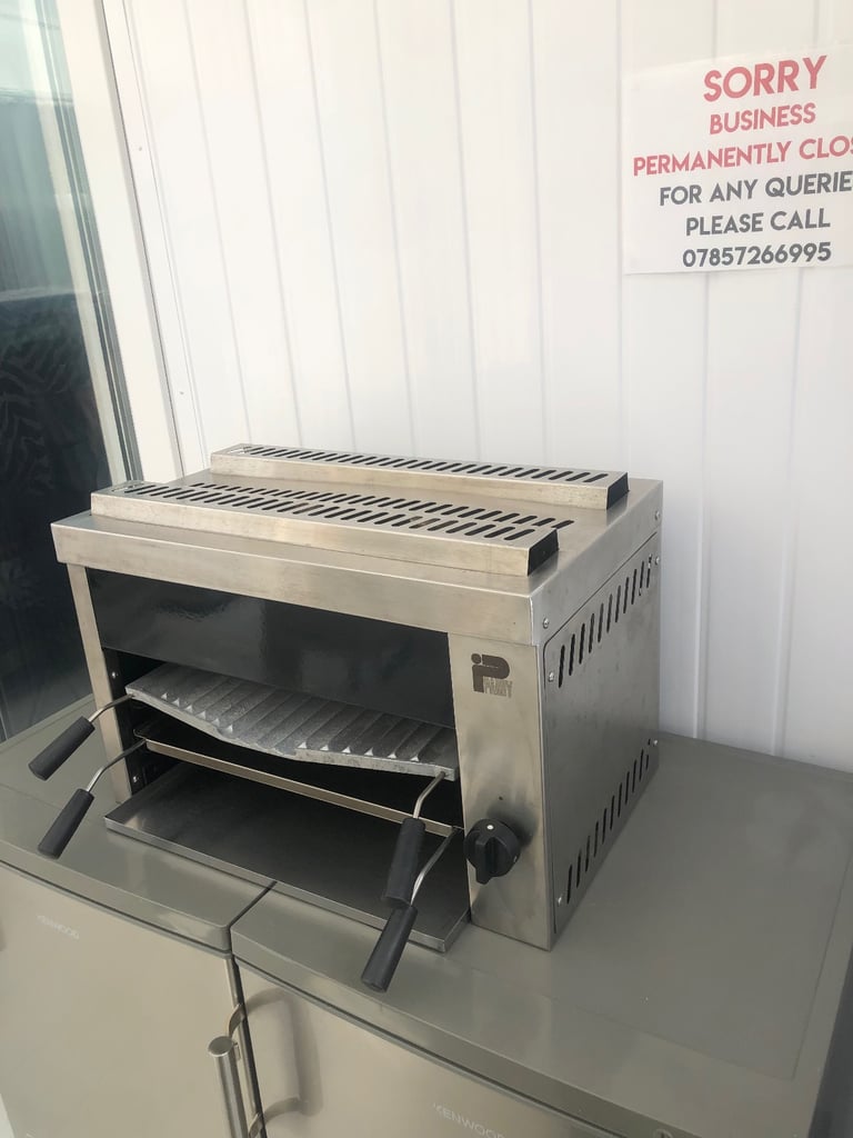 Parry LPG salamander grill. Pizza oven. Grill. Panini machine. 