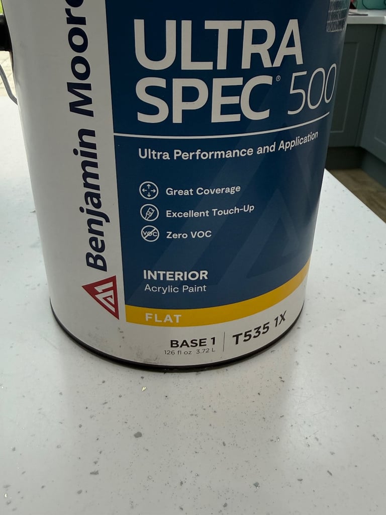 Brand new Benjamin Moore Ultra Spec 500