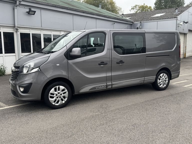 2019 Vauxhall Vivaro 1.6 CDTi 2900 BiTurbo ecoTEC Limited Edition Nav Crew Van Double Cab 5dr Di ...