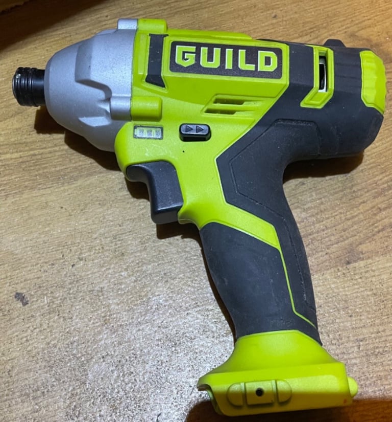 image for Guild Cordless Impact Driver - 18V(For parts or not working)
