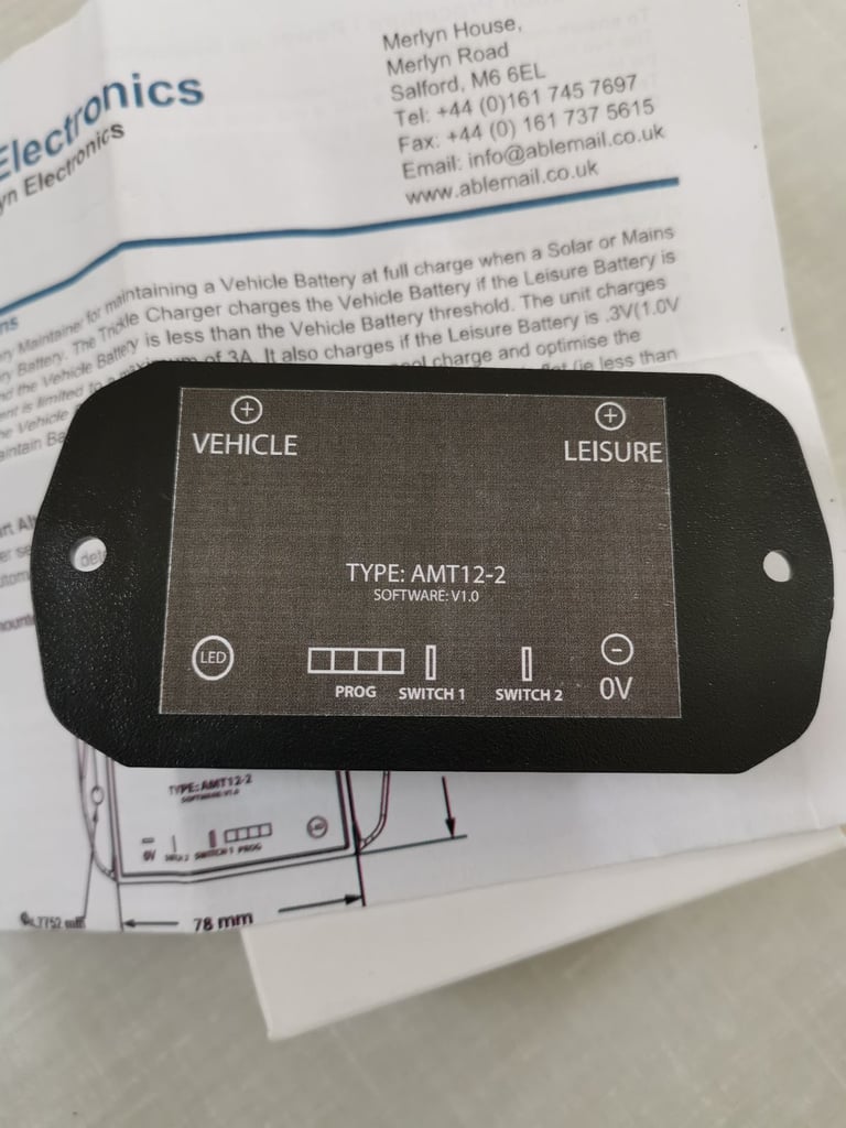 Ablemail AMT 12-2 TRICKLE CHARGER