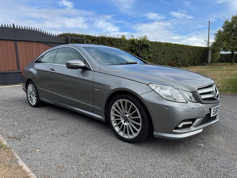 MERCEDES-BENZ E CLASS 3.0 E350 CDI V6 BlueEfficiency Sport Silver Auto Diesel 20