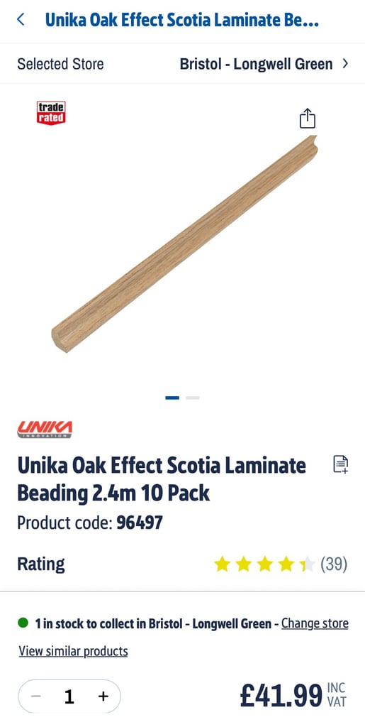 image for Laminate Floor Beading