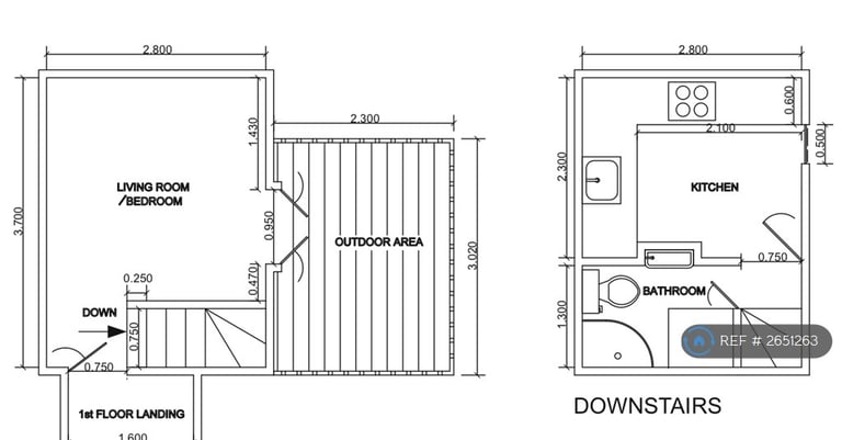 Studio flat in Upper Tachbrook St, London, SW1V (#2651263)