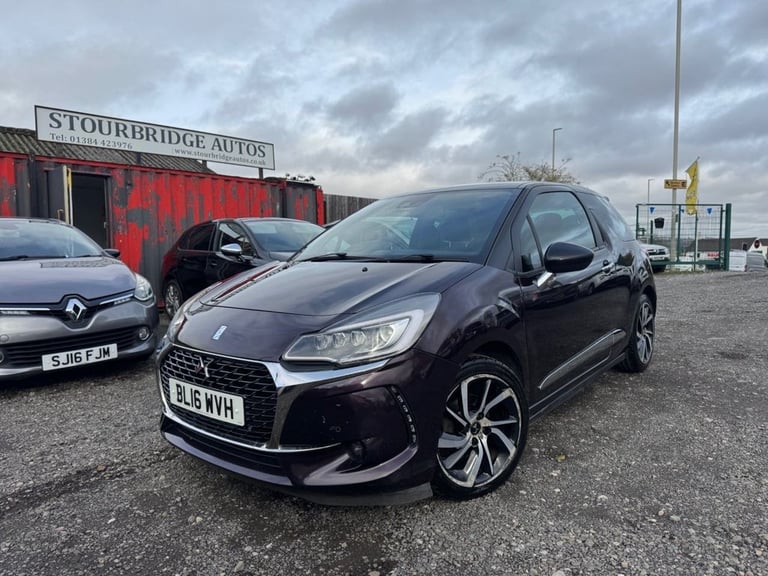 2016 DS Automobiles DS 3 1.6 BlueHDi Prestige Hatchback 3dr Diesel Manual Euro 6 (s/s) (120 ps) H...