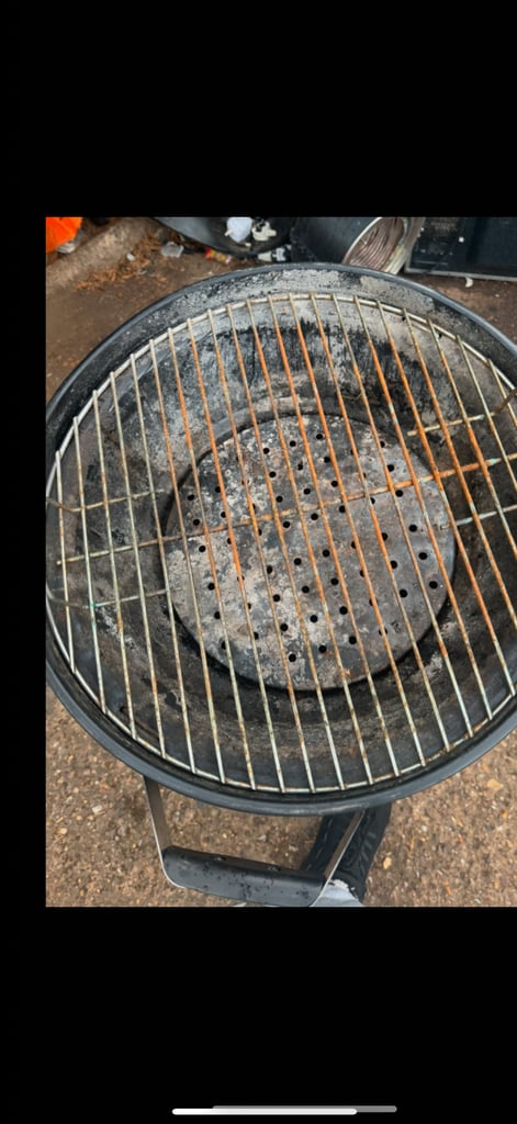 Round coal BBQ's