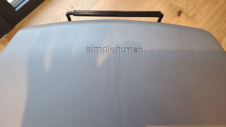 simplehuman CW1357 50L Semi-Round Kitchen Pedal Bin with Lid Lock