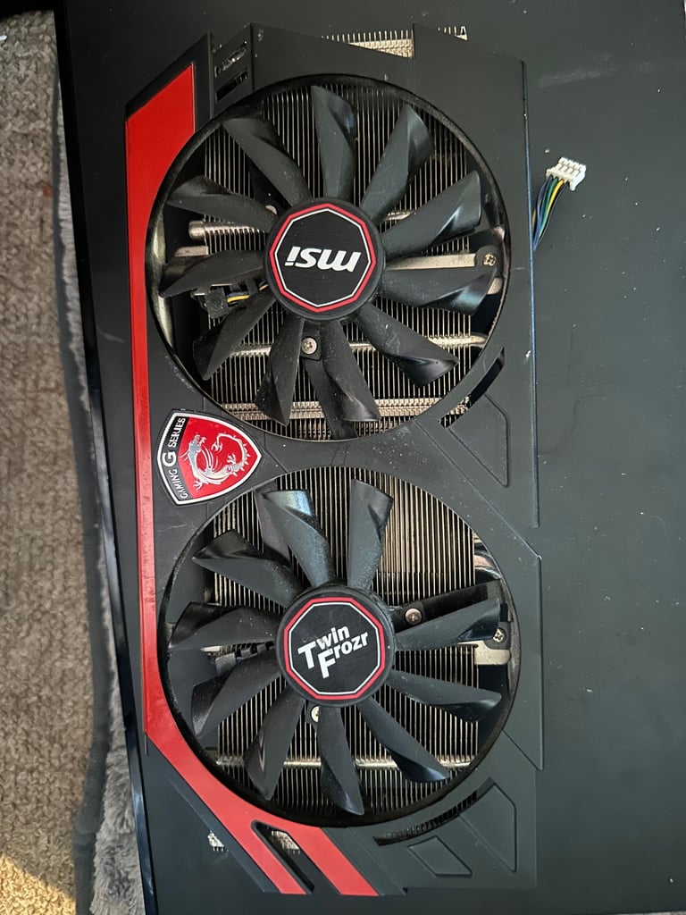 MSI Twin Frozr Gaming Graphics Card – Dual Fan Cooling, Great Condition
