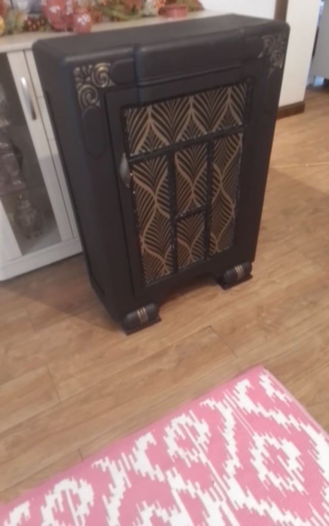 image for STYLISH BLACK CABINET 