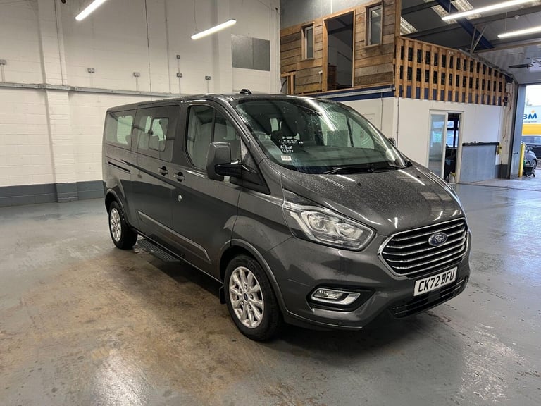 2022 Ford Tourneo Custom 2.0 320 EcoBlue Titanium Auto L2 Euro 6 (s/s) 5dr Minibus Diesel Automatic