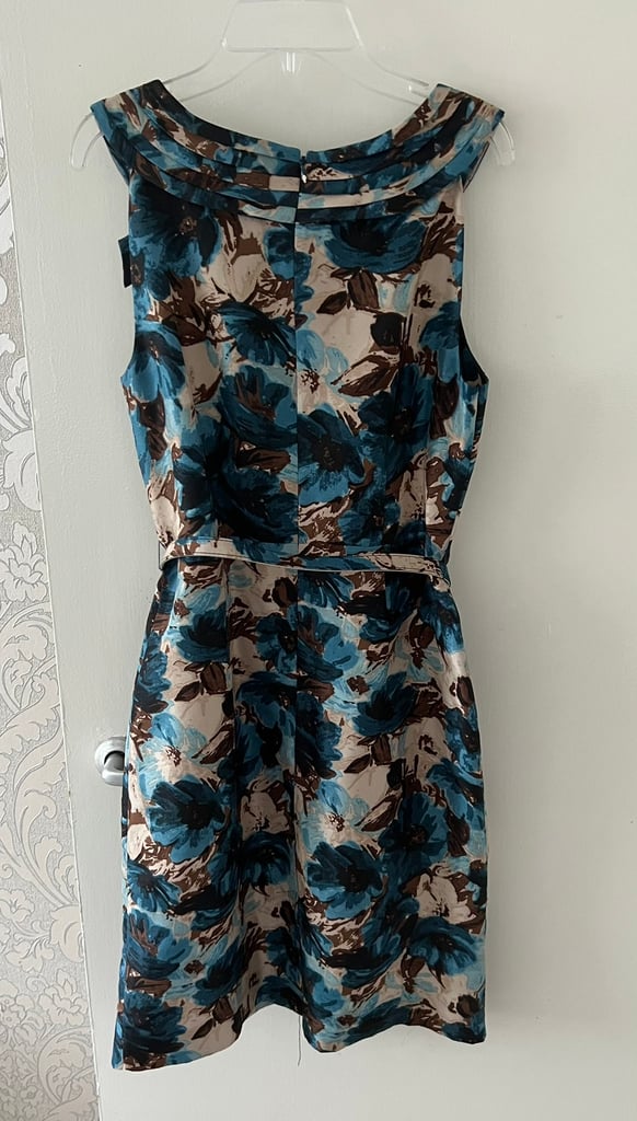 image for Kate Spade New York Silk Floral Dress Size Uk 4