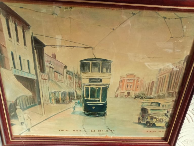 image for OIL PAINTING OLD ROTHERHAM