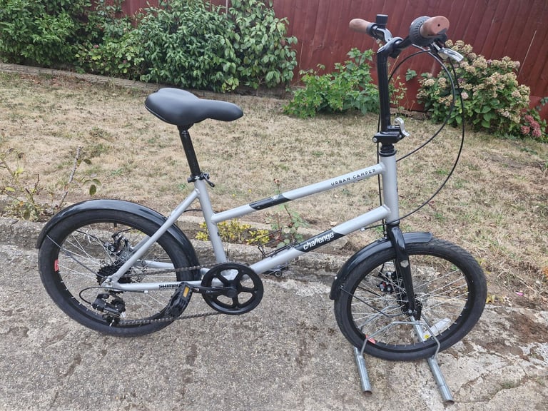 image for LADIES WOMEN MENS GENTS ADULTS CHALLENGE URBAN CAMPER 20 INCH WHEELS 5 SPEED DICS BRAKE BIKE BICYCLE