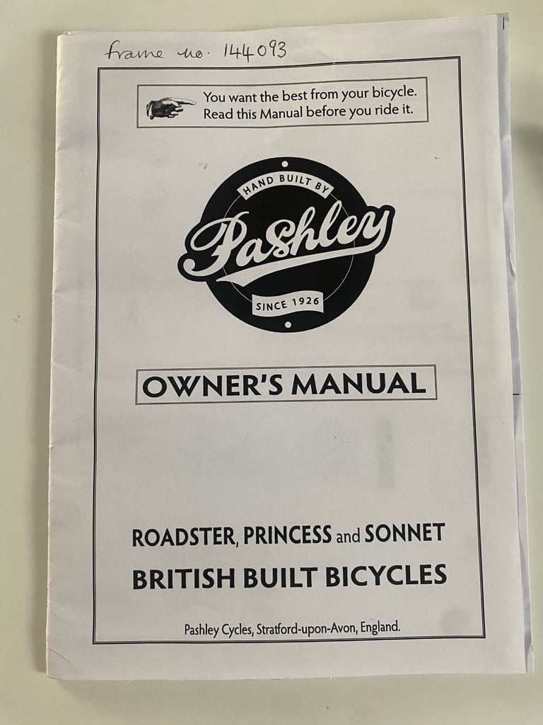 Pashley Princess Sovereign bicycle