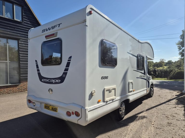 Swift Escape 686 Coach Built Motorhome 2015