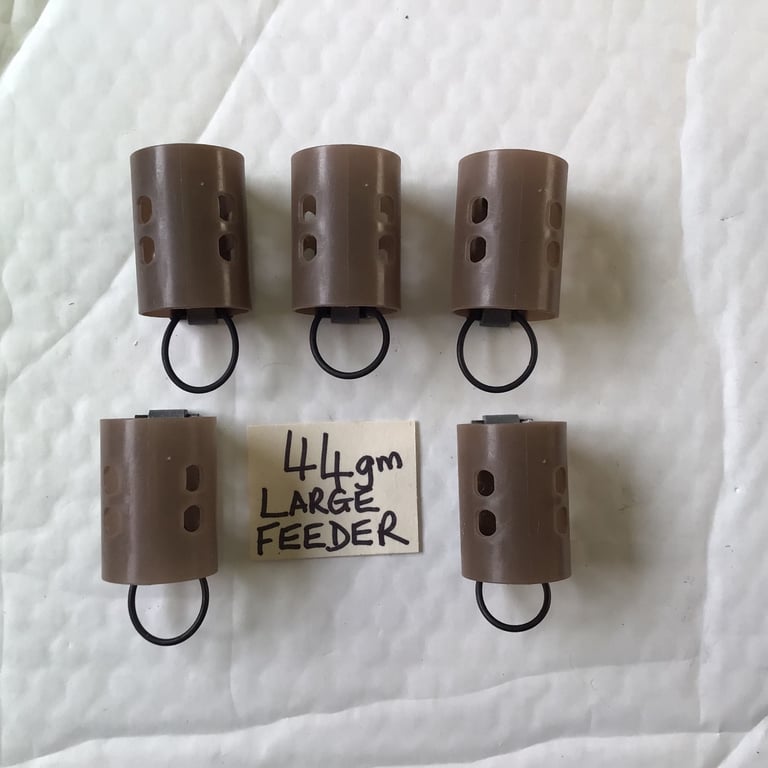 image for FISHING:- OPEN END FEEDERS  Large.  44gm. £5.00 for 5