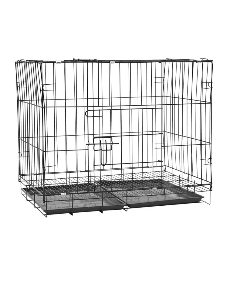 image for BOXED. BRAND NEW Livingandhome Wire Dog Crate 70x60x50 cm 