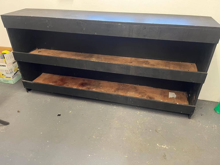 image for Wooden Shelved Work Bench