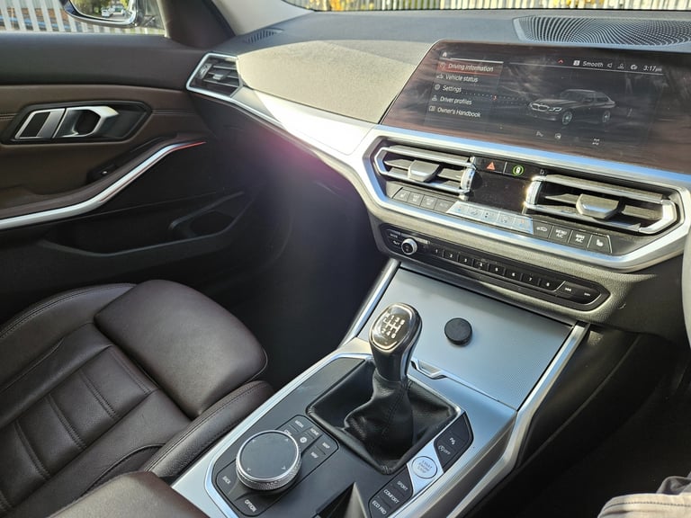 2021 21 BMW 3 SERIES 318D DIESEL Sport Black Damaged Repaired CAT N