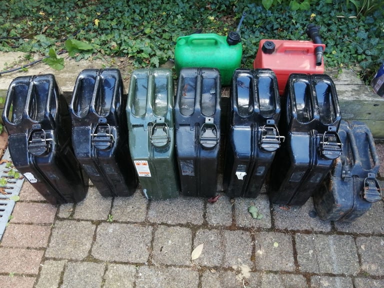 image for Jerry cans 20 Lt, black metal