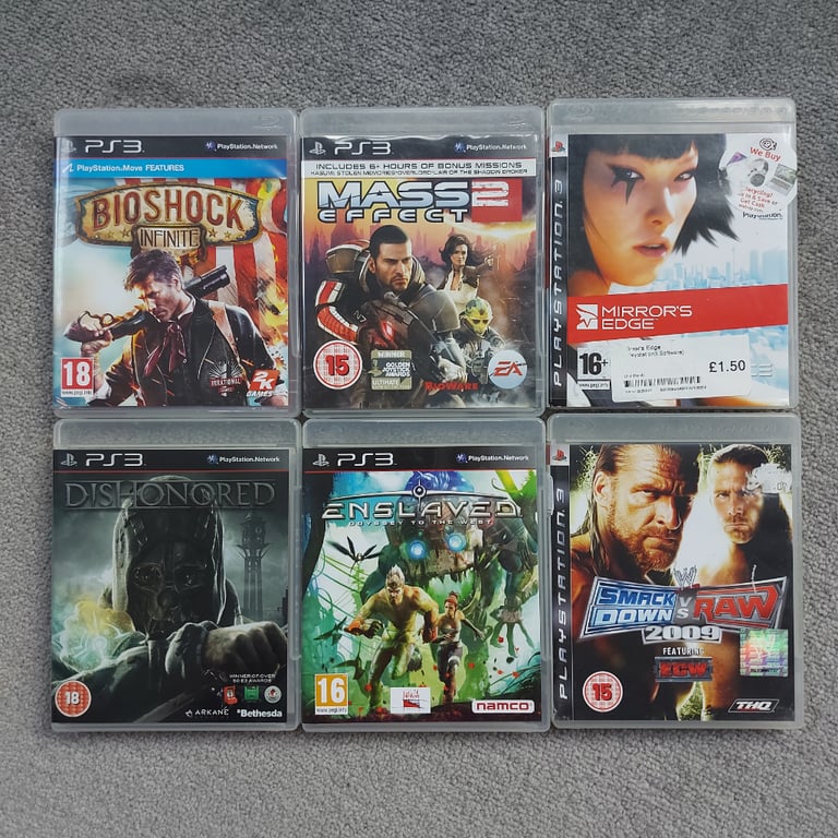 Various PlayStation 3 games 