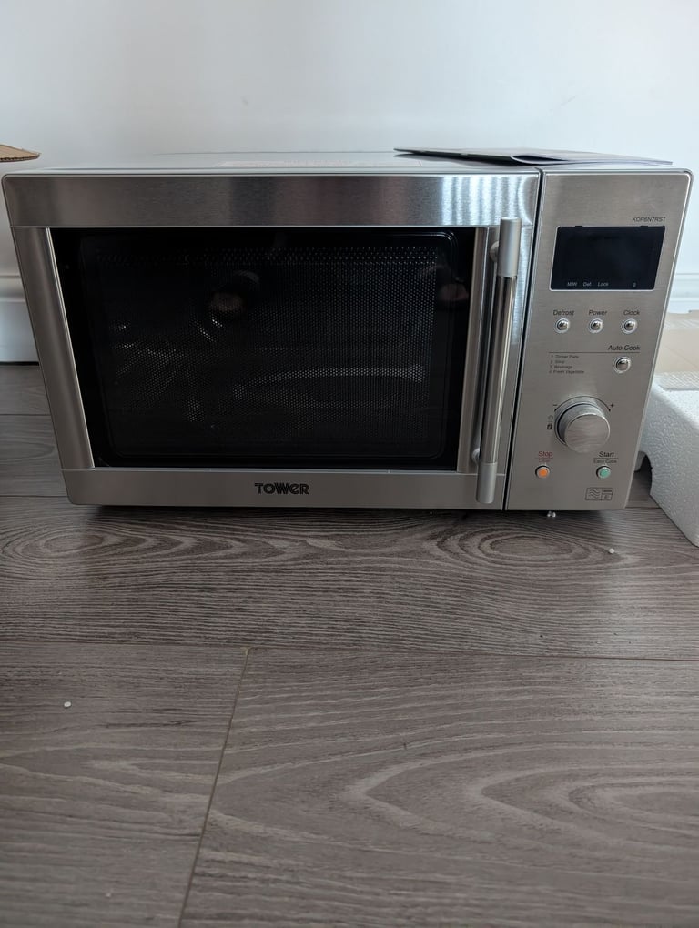 image for Tower KOR6N7RST Touch Control Microwave 800W 20L Stainless Steel Interior - NEW