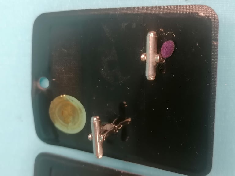 2x Buchanan scottish items kilt keyrings and  1x MacLennan.