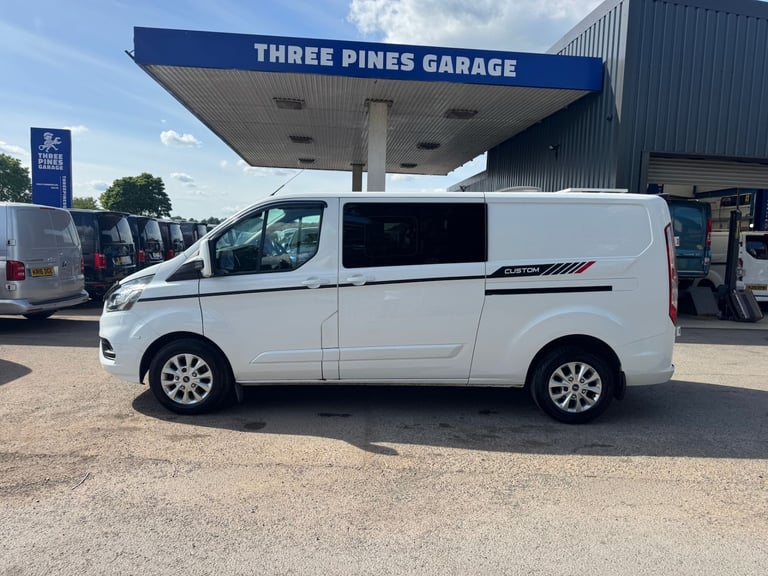 Ford Transit Custom 2.0 EcoBlue 130ps D/Cab Limited Camper L2 Crew Cab No Vat