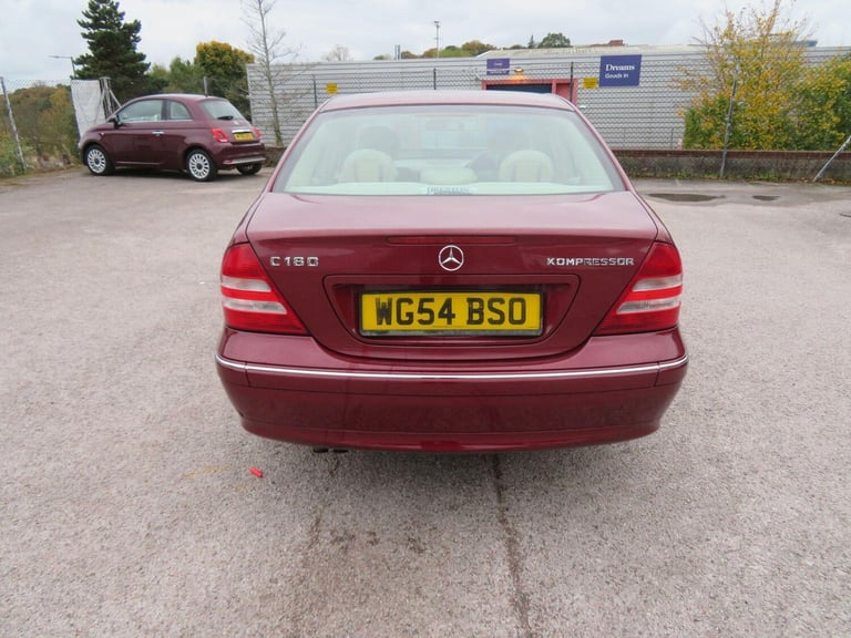 2004 Mercedes-Benz C Class 1.8 C180 Kompressor Elegance SE 4dr SALOON Petrol Automatic